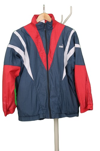 Vintage puma shell jacket - puma, blue