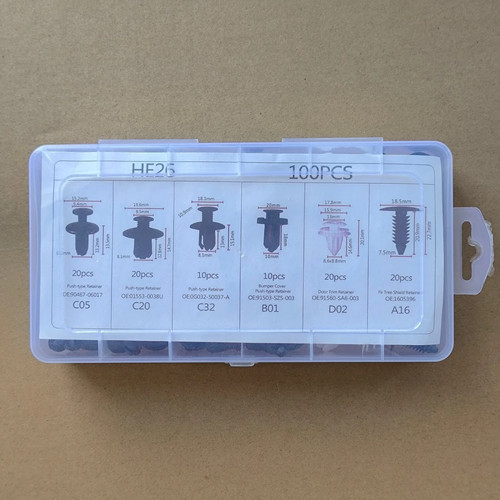 For 100x retainer clips - for,
