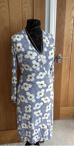 Boden blue flower print - boden,