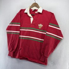Vintage Wales Rugby Shirt mens