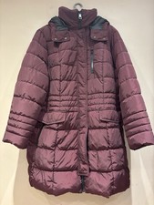 Cotswold Collection Woman’s Padded Coat New Size 24 Maroon