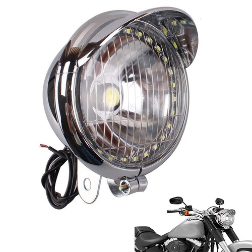 Chrome motorcycle led - chrome,