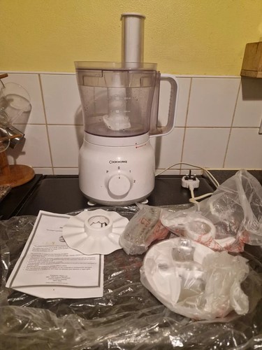 Cookworks fp6001 600w food - cookworks,