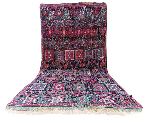 Vintage moroccan azilal rug - moroccan,