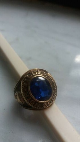 High school class ring - high, samuel