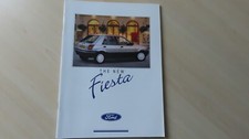 Ford New Fiesta Complete Model Range Brochure 1989