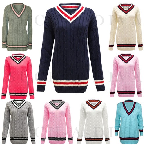 Womens ladies cable knitted - ladies,
