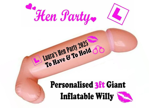Giant inflatable willy - giant,