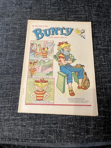 Bunty comic august - comic, 1964