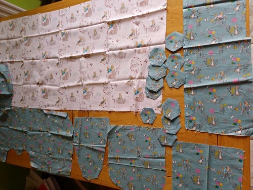 Peter rabbit fabric bundle - rabbit,