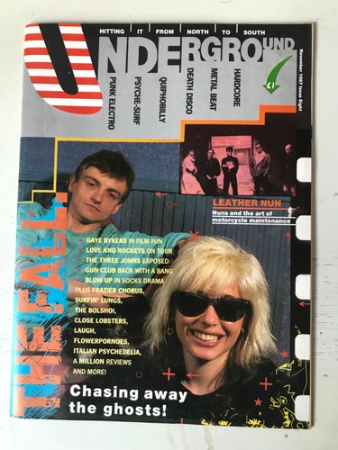 Underground magazine nov 1987 - underground,