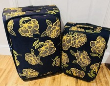 Pair Of Tripp Floral Suitcases £155