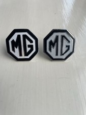MG TF / TF 1500 Midget Dashboard Octagonal Badges 1953-55 New Old Stock