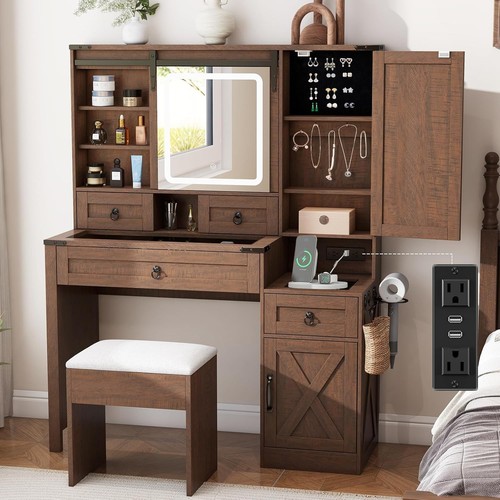 Makeup vanity desk - makeup,