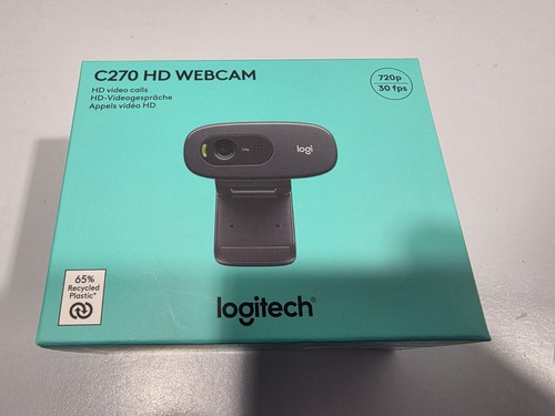 Logitech c270 webcam dark - hd,
