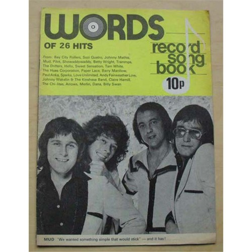 Mud record songbook - mud,