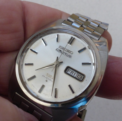 Seiko 5actus vintage gents - seiko, ss,