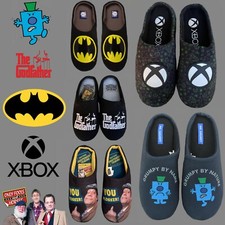 Mens Slippers Mule Slip On