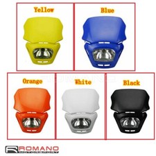 Motocross Headlight w/ Rubber