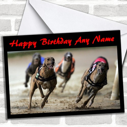 Dog racing personalised - dog,