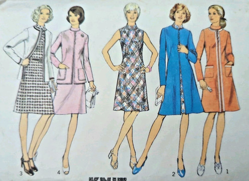 Vintage 1970s style 4501 dress - style,