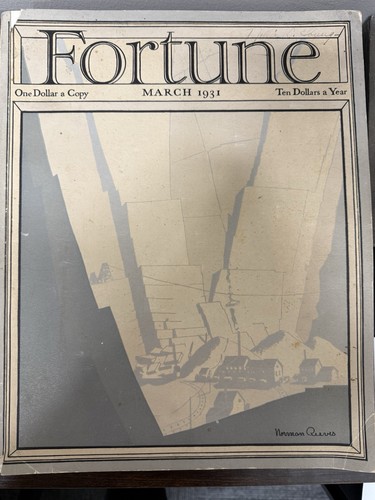 Antique fortune magazine march - antique,