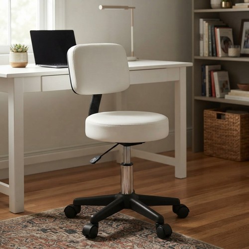 Versatile white swivel salon - versatile,