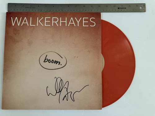 Autographed walker hayes - walker, boom