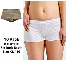 Womens Deep Briefs Shorts Size