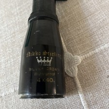Nikko Sterling Silver Crown 4 X 40 Scope  'Waterproof'