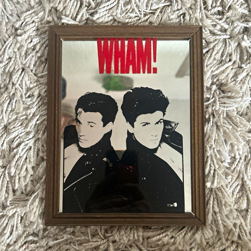 Wham george michael framed - wham!,