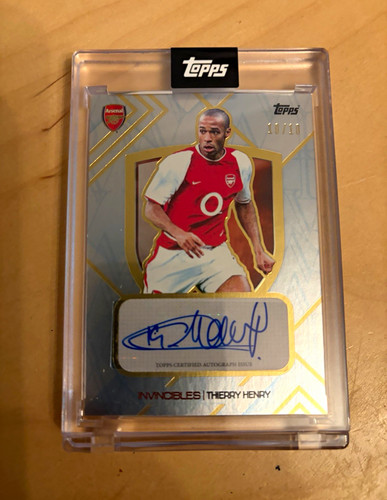 Topps thierry henry arsenal - topps,