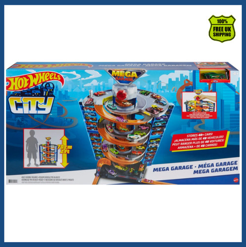 Hot wheels city mega garage - wheels,