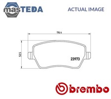 P 68 033X BRAKE PADS SET