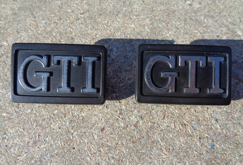Mk2 golf gti wing badges - golf,