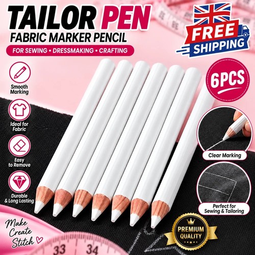 6pcs white tailor - 6pcs,