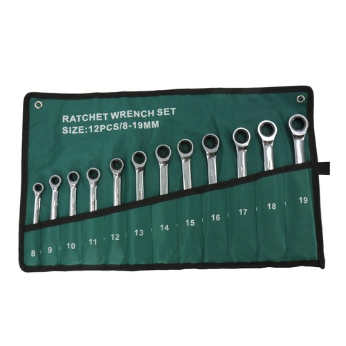 12pcs tooth ratchet spanner - ratchet,
