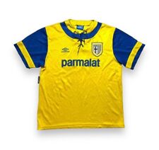 Original Parma 1993/1994 Away Football Shirt Umbro Zola #10 - XL