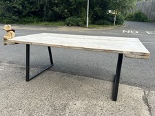 Large Tiki Bar Rustic Scaffold Board Dining Table FREE MANCHESTER DELIVERY