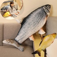 Grass Carp Fish Pillow Stuffed