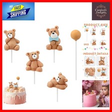 Adorable Brown Teddy Bear Cake