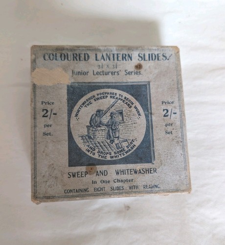 Coloured lantern slides - lantern, junior
