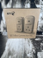 BT Broadband Extender Mini Connector V2 Kit Powerline Adapters 1GB - New