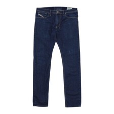 Diesel Shioner Slim Skinny Jeans Mens W33 L32 Blue Zip Fly Denim