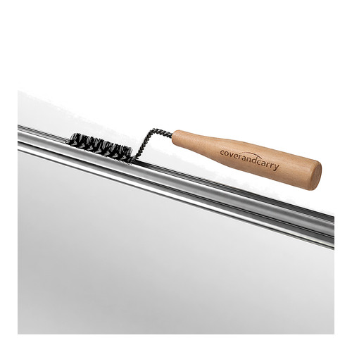Caravan awning rail - caravan, brush