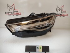 AUDI A6 C7 LEFT PASSENGER SIDE COMPLETE LED HEADLIGHT 2015-2018