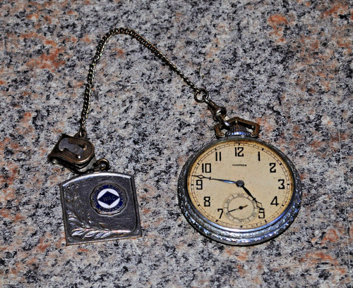 Hampden pocket watch - hampden,