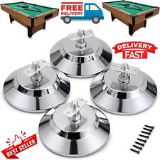 Heavy Duty 4PCS Billiard/Pool/Soccer/Air Hockey Table Leg Leveler Leveling Riser