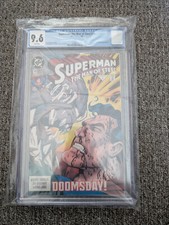 Superman: The Man of Steel #19 Jan 1993 (Doomsday) - Graded 9.6 by the CGC