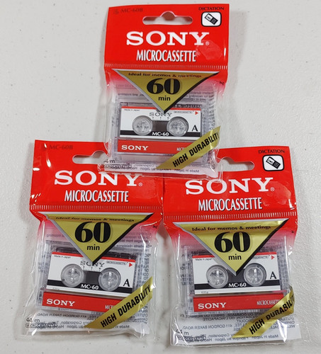 Lot sony microcassette - 3,